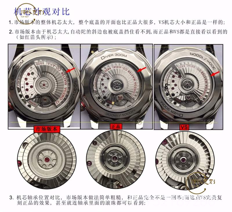 VS廠歐米茄海馬300v2版做工如何,對(duì)比正品和市場版本值得入手嗎-復(fù)刻表