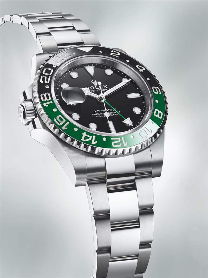 Rolex 勞力士 2022新表稀有版左冠綠黑圈-復刻表