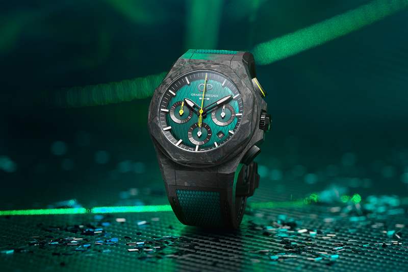 芝柏表推出新款 Laureato Absolute Chronograph Aston Martin F1 Edition-復(fù)刻表