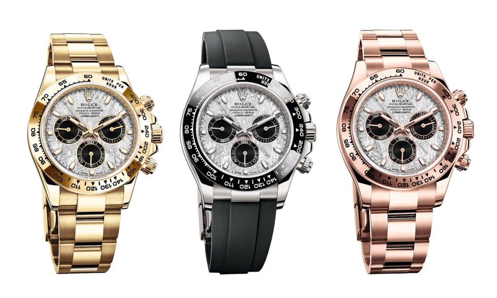 勞力士Rolex 2021新表,隕石面Daytona、棕櫚葉Datejust、滿天星鉆表等5大亮點一次看-復刻表