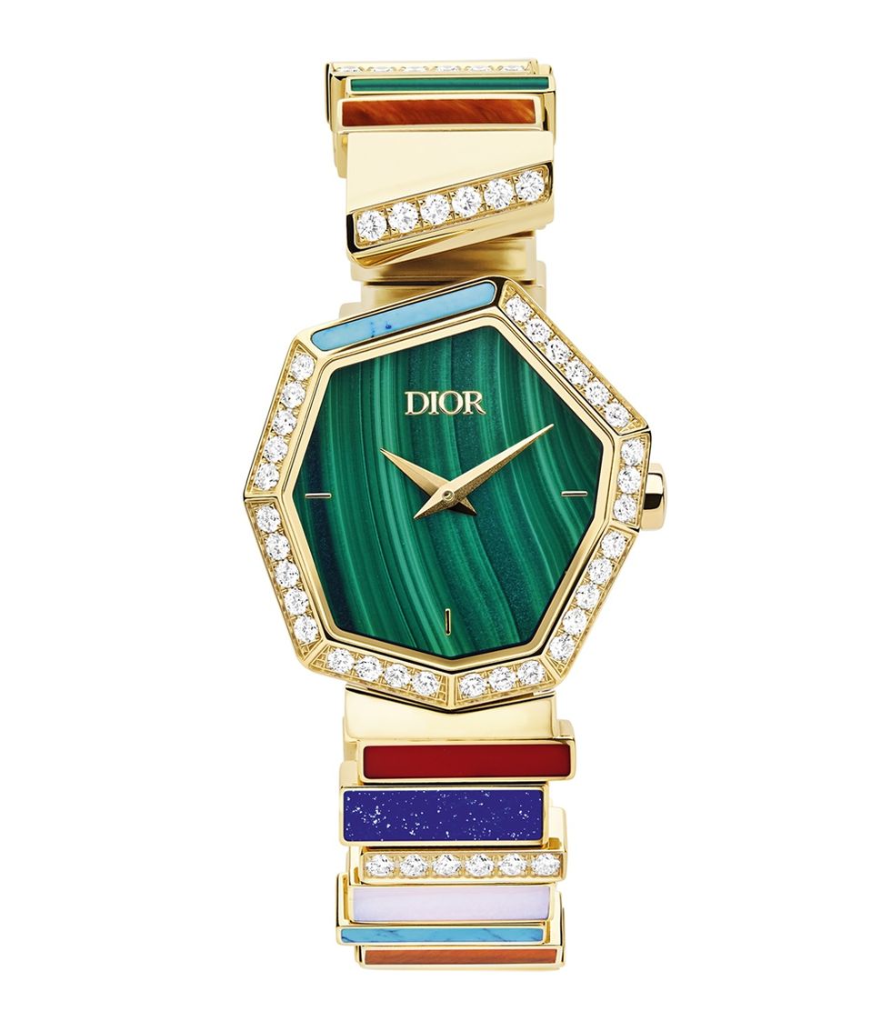 鑲上綠松石、孔雀石等天然寶石手表是獨(dú)一無(wú)二的收藏品-復(fù)刻表