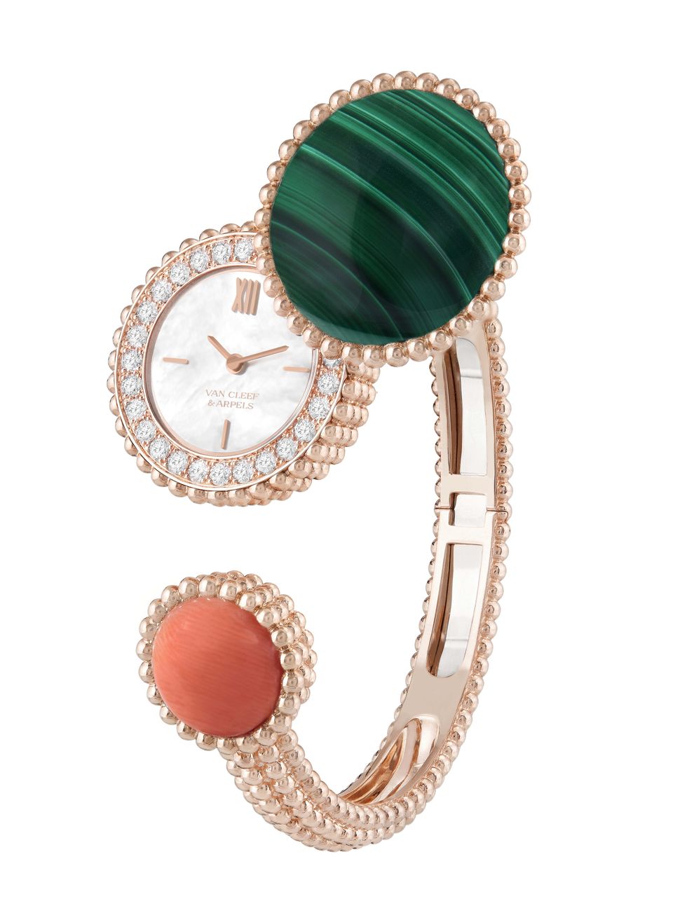 鑲上綠松石、孔雀石等天然寶石手表是獨(dú)一無(wú)二的收藏品-復(fù)刻表