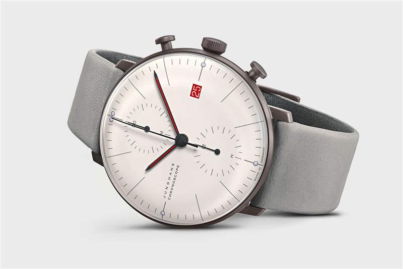 包豪斯Junghans Max Bill Chronoscope 100 Jahre Bauhaus 手表-復刻表