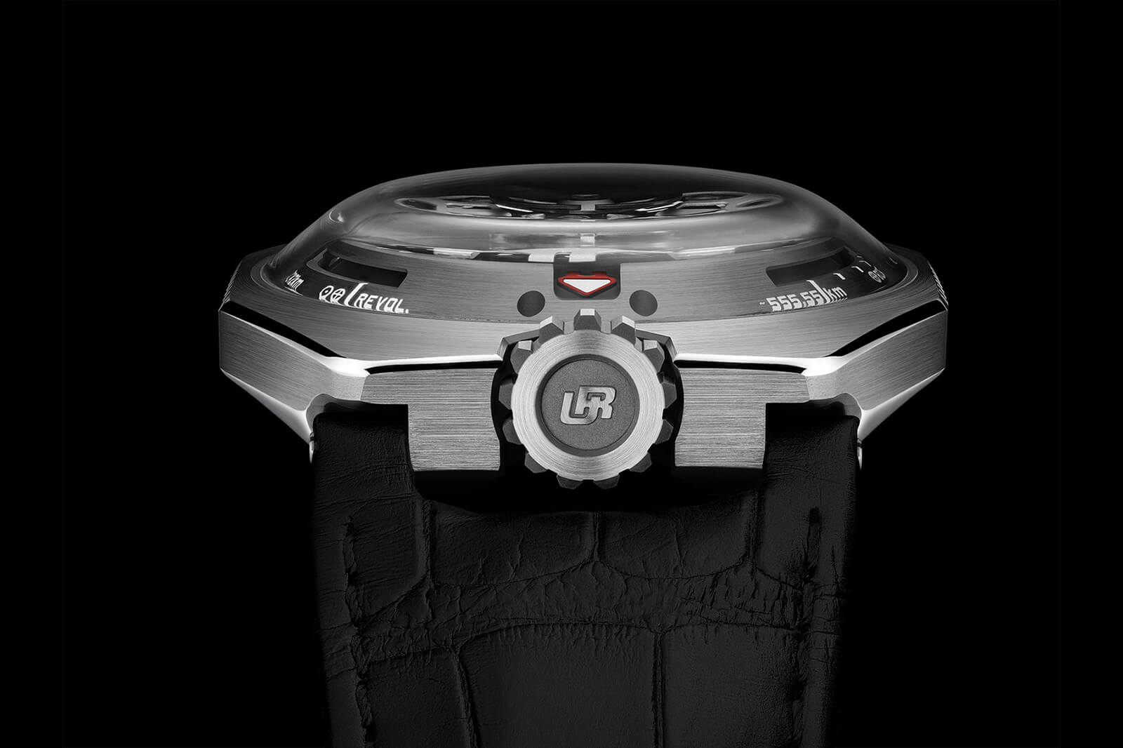 小眾手表:URWERK UR-100時空個性夜光手表-復(fù)刻表