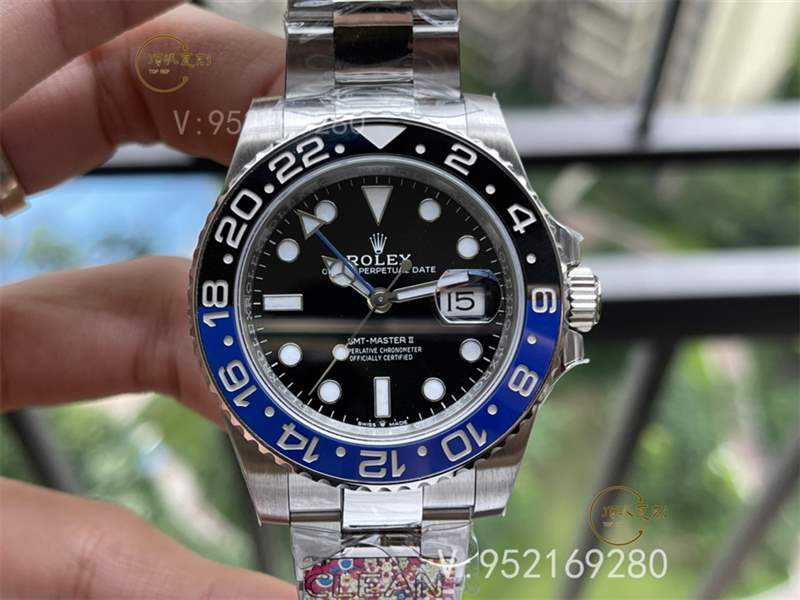 c廠clean廠勞力士格林尼治藍(lán)黑國(guó)米圈復(fù)刻表做工怎么樣,超越N廠-復(fù)刻表