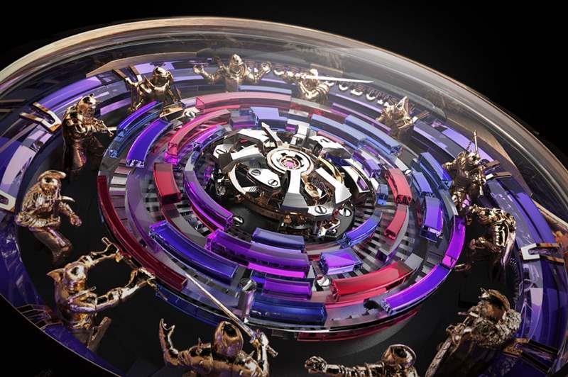 羅杰杜彼Roger Dubuis延續圓桌騎士的夢幻傳奇-復刻表