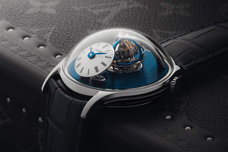 MB&F 球面玻璃Legacy Machine Thunderdome陀飛輪腕表-復(fù)刻表