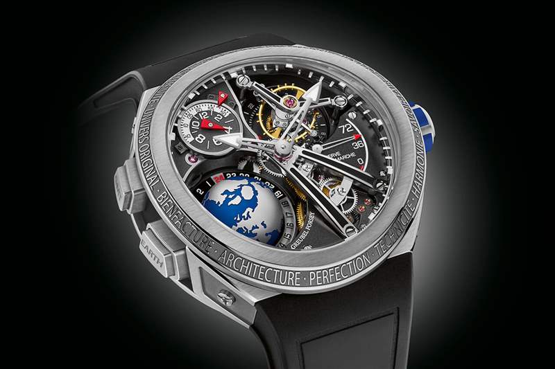 高珀富斯Greubel Forsey GMT運動陀飛輪個性腕表-復刻表