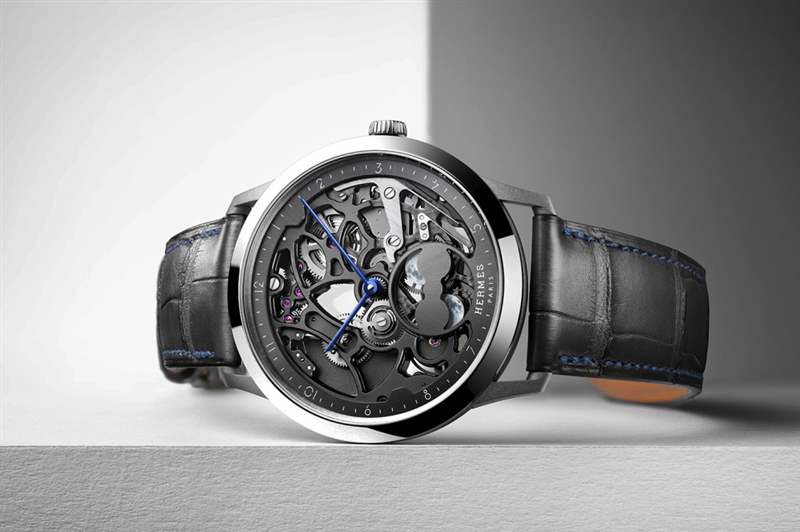 HERMèS愛馬仕的華麗雙月|最新Slim d'Hermès Squelette Lune-復刻表