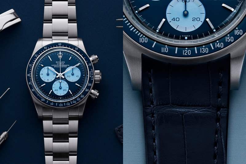 超型客制勞力士｜多重藍調Daytona迪通拿-復刻表