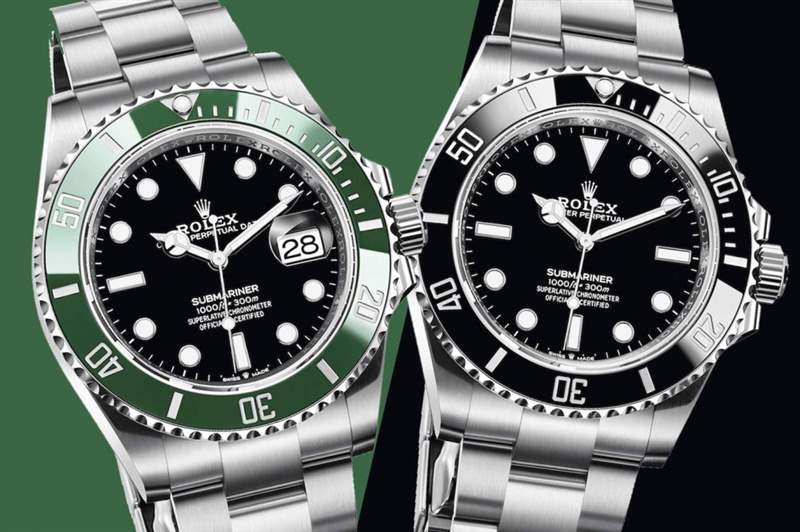 Rolex Submariner勞力士黑水鬼、綠水鬼-復(fù)刻表