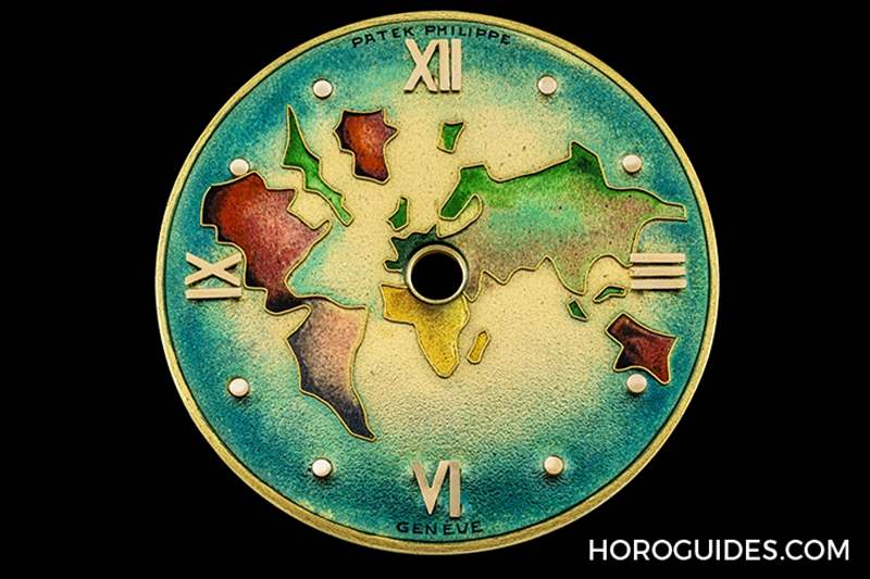 瑰寶現(xiàn)身拍賣會! 百達(dá)翡麗605「Heures Universelles」18K黃金世界時間懷表-復(fù)刻表