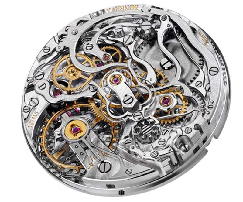 萬寶龍1858帶測速儀和遙測儀的追針計時表限量版 100枚-復刻表