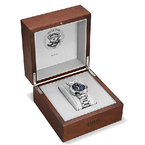 實用功能的驚喜復刻!ORIS H?lstein限量款重現Full Steel Worldtimer-復刻表