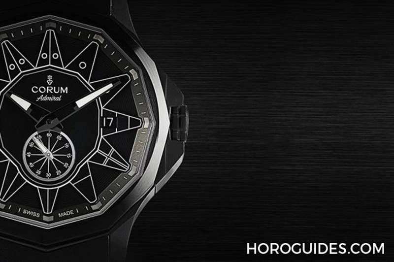 黑潮涌現，五色齊發(fā)｜Corum Admiral 42 Automatic Full Black-復刻表