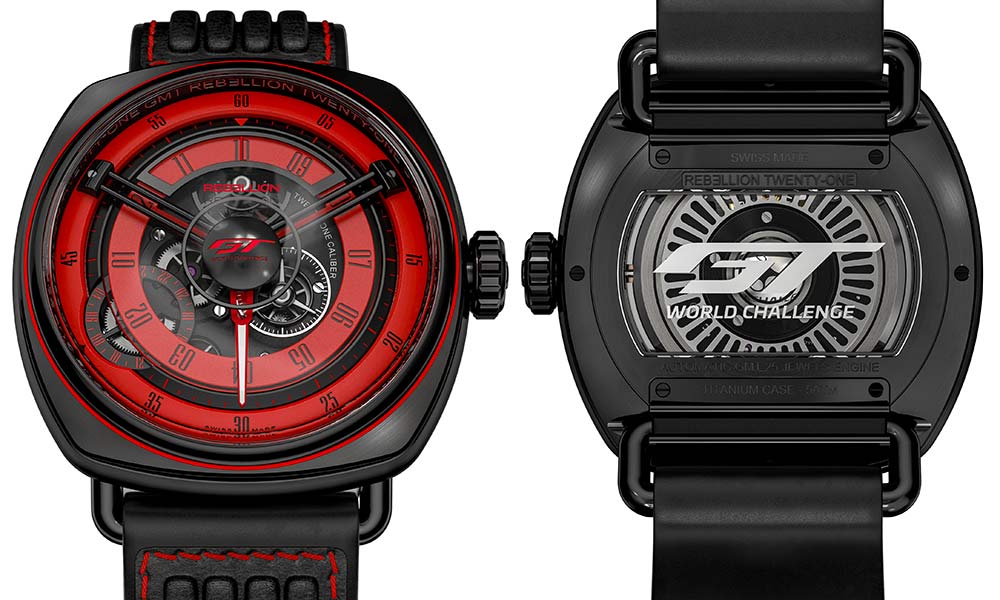 叛亂 TWENTY-ONE GMT & WRAITH DRIVE 計時碼表 GTWC-復刻表