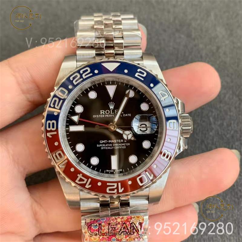 C廠勞力士格林尼治紅藍可樂圈復刻表做工怎么樣-復刻表