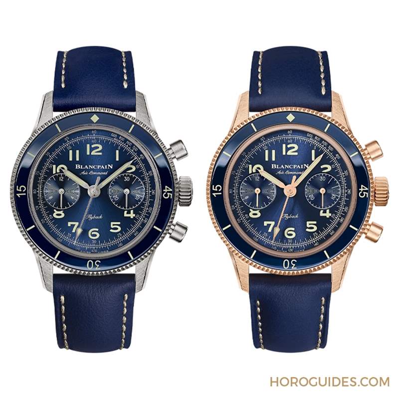 新規格36.2mm表徑亮相,Blancpain Air Command腕表更顯復古-復刻表