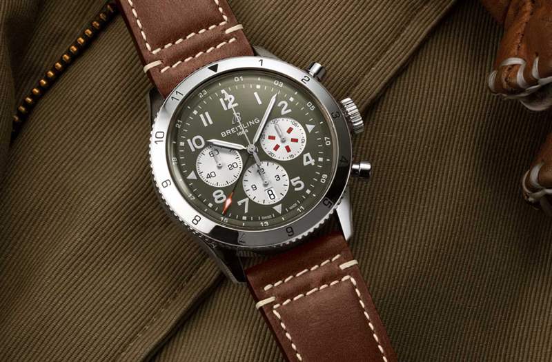 百年靈Breitling Super AVI 航空計(jì)時(shí)腕表系列登場(chǎng)!向四款經(jīng)典戰(zhàn)機(jī)致敬-復(fù)刻表