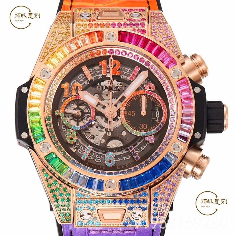 BBF廠宇舶恒寶Unico彩虹大爆炸新品上市,珠光璀璨-復(fù)刻表