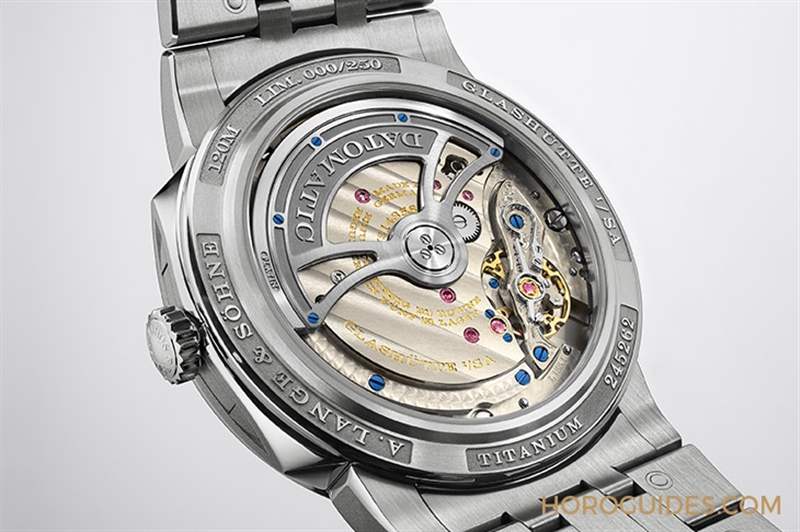 藏家新歡! 朗格首見鈦金屬冰藍面Odysseus限量版-復刻表