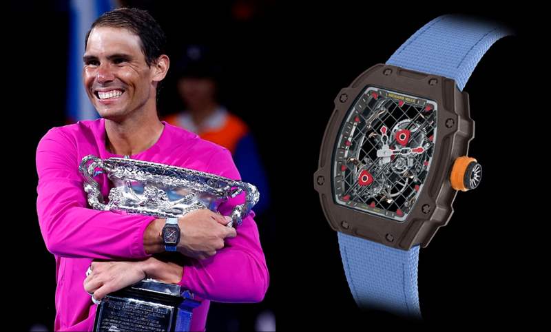 直擊! Rafael Nadal 戴上他的RM27-04 奪大滿貫-復(fù)刻表