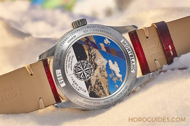 向雪山之神致敬｜Montblanc 1858系列霜峰紅限量腕表-復刻表