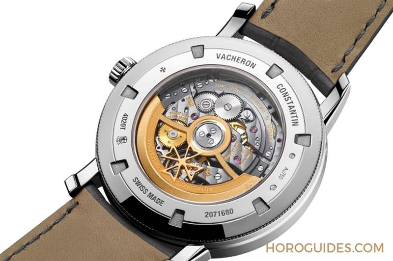 穿透面盤直視沉穩(wěn)閃耀的機(jī)芯運(yùn)轉(zhuǎn)|江詩丹頓Traditionnelle全日歷鏤雕腕表-復(fù)刻表