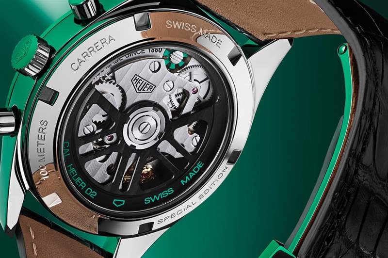 TAG Heuer 2021年第二款綠表｜Carrera Green Special Edition-復刻表