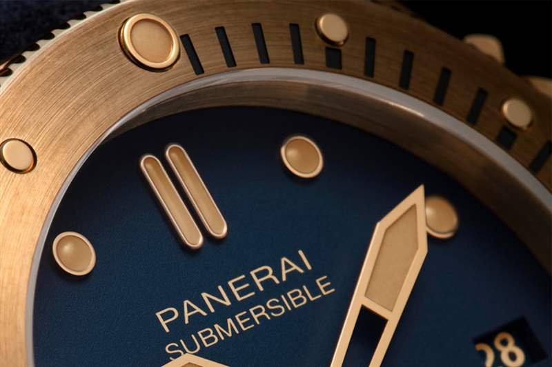 沛納海Panerai 2021全新青銅表｜Submersible Bronzo Blu Abisso更落力保護海洋-復刻表