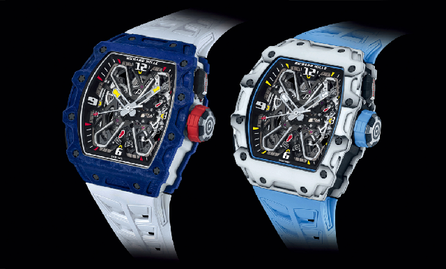蝶形自動盤，自由切換上鏈模式！RICHARD MILLE RM 35-03 Rafael Nadal自動上鏈腕表-復刻表