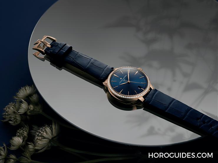 優(yōu)雅，不言而喻｜江詩丹頓Patrimony自動上鏈腕表午夜藍面款-復(fù)刻表