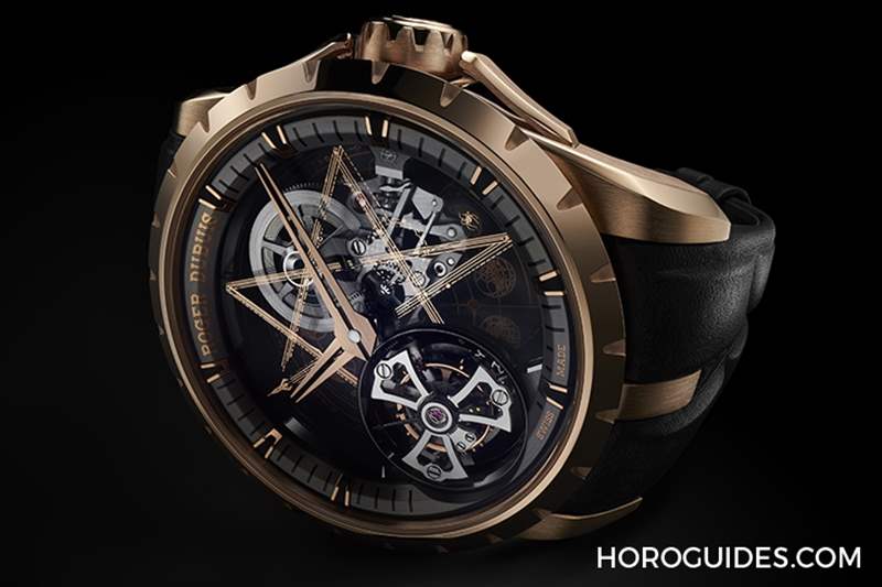 有請紋身大師！Roger Dubuis Excalibur Monotourbillon王者系列單陀飛輪腕表Dr. Woo特別版-復(fù)刻表