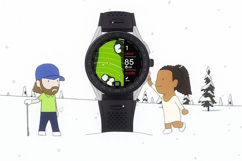 泰格豪雅眾代言人Q萌現身,為圣誕節挑表選禮獻計!-復刻表