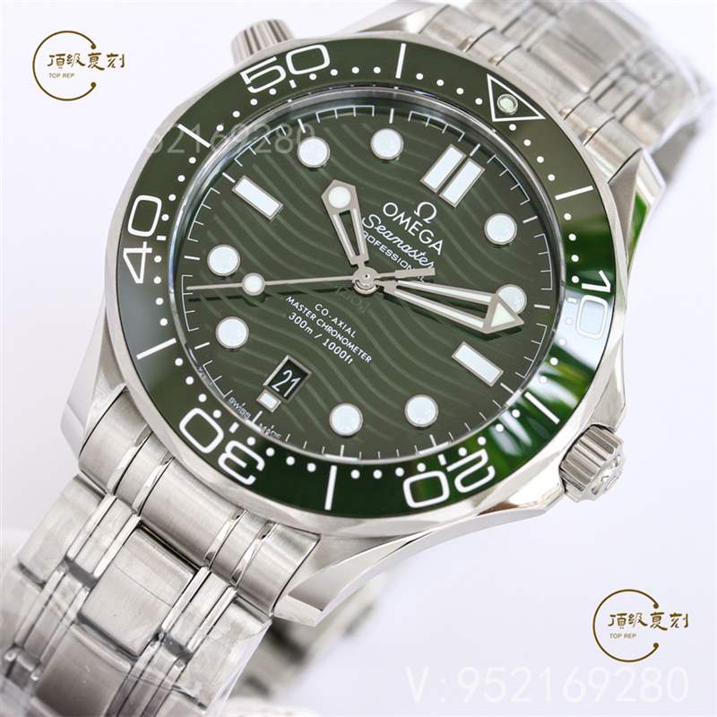 OR廠歐米茄海馬300綠盤復刻表新品上市,做工值得入手嗎-復刻表