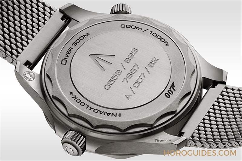 拆解歐米茄海馬Seamaster詹姆士·龐德007特別版的技術機密-復刻表