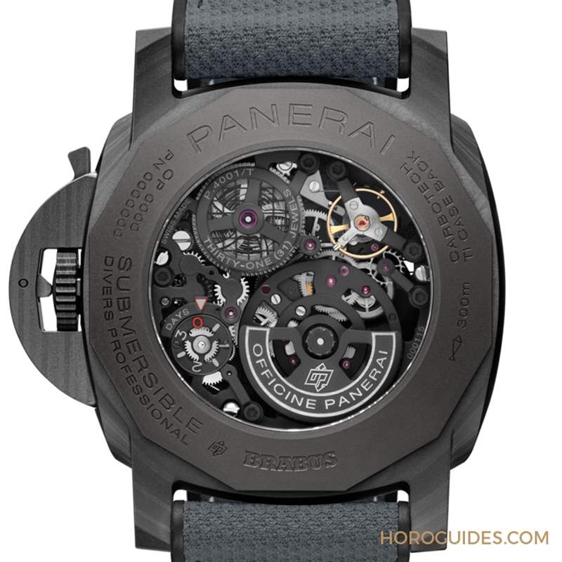 改裝至尊BRABUS附體！頂尖交鋒之作PANERAI Submersible S BRABUS Black Ops腕表-PAM01240-復刻表