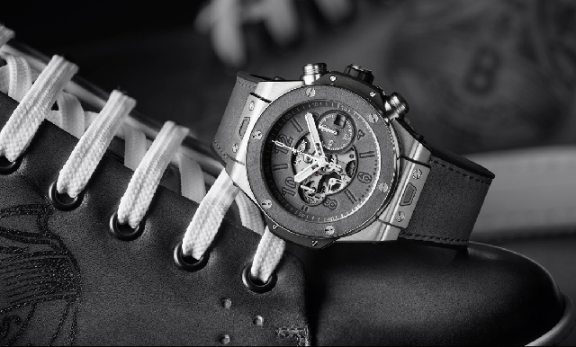 冷調工業風宇舶HUBLOT Big Bang Unico Berluti冷灰計時碼表-復刻表