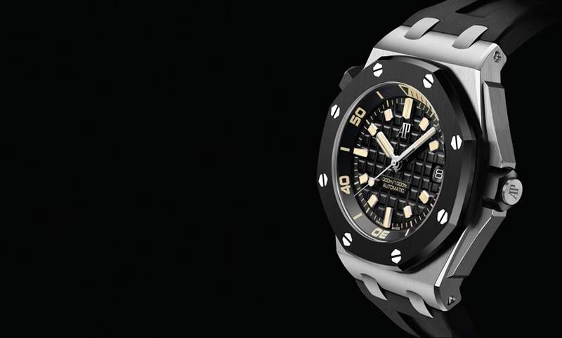日本獨家先發!愛彼白金黑色陶瓷42毫米皇家橡樹離岸型潛水腕表-復刻表