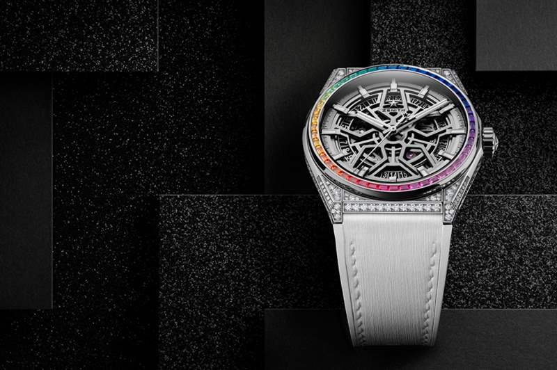 為這個圣誕添上色彩！真力時Zenith DEFY High Jewelry Rainbow-復刻表