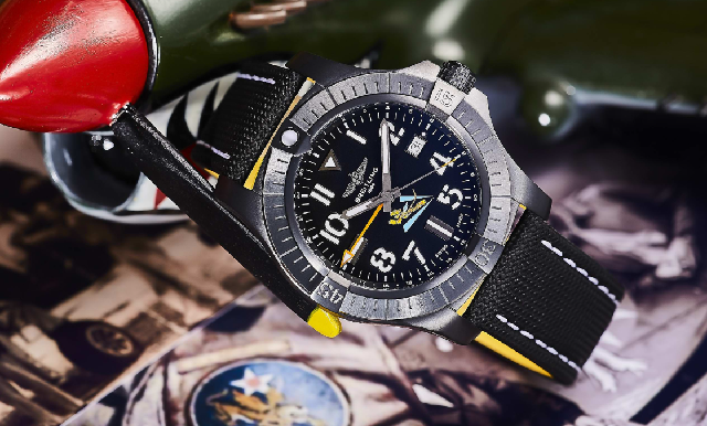 霸氣捍衛天空！百年靈Avenger AVG飛虎隊80周年臺灣限量款-復刻表