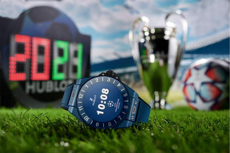 歐聯(lián)官方認(rèn)證智能腕表！宇舶Hublot Big Bang E UEFA Champions League-復(fù)刻表