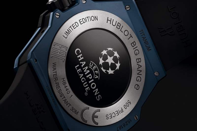 歐聯(lián)官方認(rèn)證智能腕表！宇舶Hublot Big Bang E UEFA Champions League-復(fù)刻表