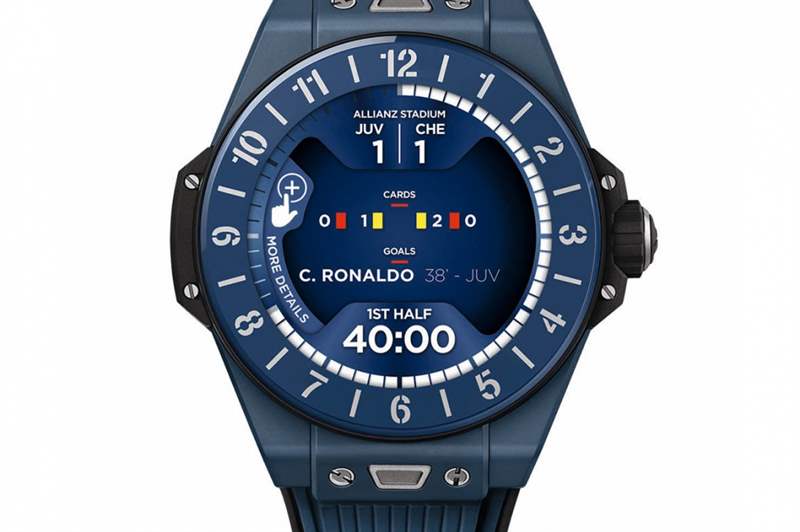 歐聯(lián)官方認(rèn)證智能腕表！宇舶Hublot Big Bang E UEFA Champions League-復(fù)刻表