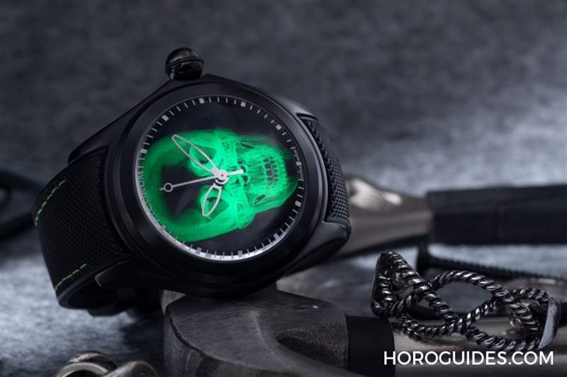 大膽狂放!泡泡里的幽冥綠光|Corum Bubble X Ray自動腕表-復刻表