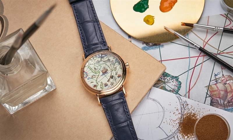 微繪大航海時(shí)代的探險(xiǎn)史詩｜江詩丹頓藝術(shù)大師系列向偉大探險(xiǎn)家致敬腕表-復(fù)刻表