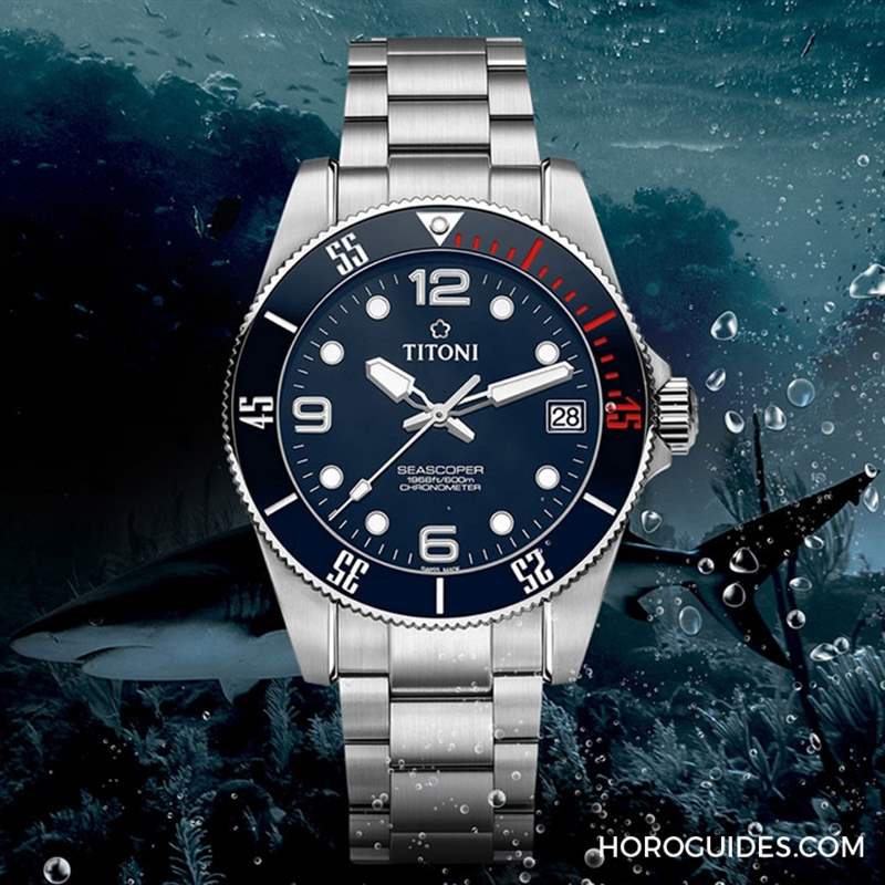 強(qiáng)大規(guī)格奇襲!Titoni海洋探索系列600米深潛腕表-復(fù)刻表