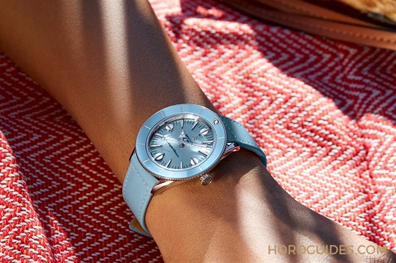 百年靈推出Superocean Heritage '57超級(jí)海洋文化腕表Pastel Paradise膠囊系列-復(fù)刻表