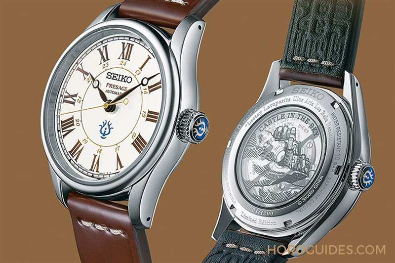 SEIKO x 吉卜力工作室《天空之城》限量表，又一款高性價(jià)比琺瑯面！-復(fù)刻表