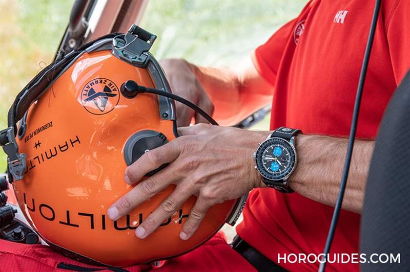 向空中救援精銳致敬|HAMILTON Khaki Aviation系列Air Zermatt Converter限量計時碼表-復刻表